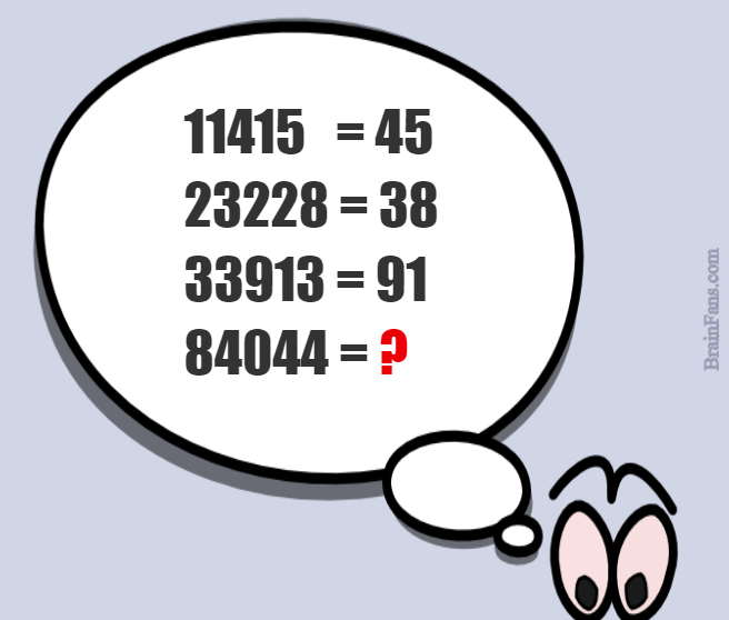 Brain teaser - Number And Math Puzzle - Just a math puzzle - Can you find one number replacing the question mark? Find a pattern in the equations.