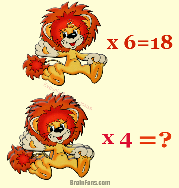 Brain teaser - Number And Math Puzzle - Cartoon characters - 