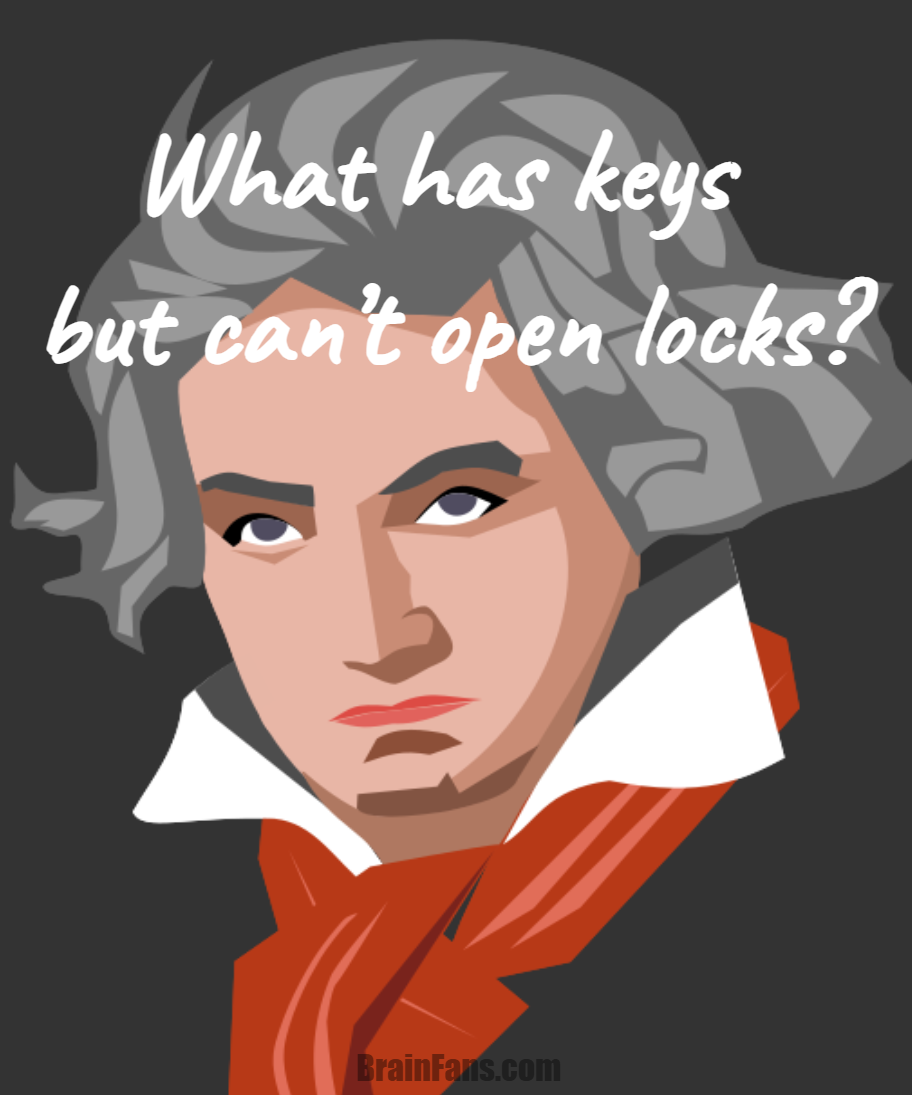 Brain teaser - Number And Math Puzzle - Keys That Don’t Unlock - It’s something you use every day, makes beautiful sounds, and yet none of its keys will ever open a door. Can you guess what it is before the answer hits you?