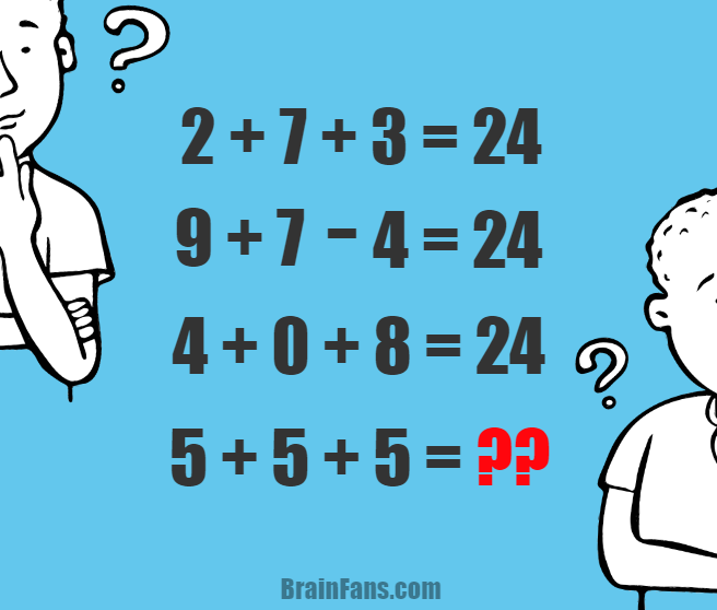 Brain teaser - Number And Math Puzzle - number puzzle with answer - Let's try to solve this number puzzle. It's not one of the hardests, but actually an easier one. Please share how much time you needed to solve this math.