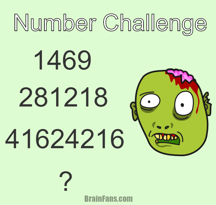 Brain teaser - Number And Math Puzzle - number challenge - Complete the number sequence. Do you know the last number? Did you spot the sequence? Please like if you answered correctly:)