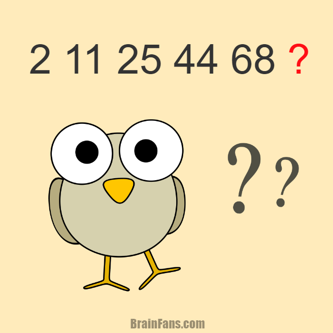 Brain teaser - Number And Math Puzzle - number in the sequence - could you find the next number in the sequence? Have a look at the picture and decide the correct answer for this puzzle. Share it below, thanks :)